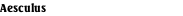 Aesculus