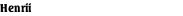Henrii