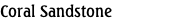 Coral Sandstone